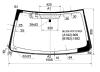 XYG ML320-VCP LFW/X Стекло  лобовое  в  клей  MERCEDES-BENZ  ML-CLASS  W163  1997-2005