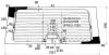XYG ML430 RW/H/X Стекло заднее (крышка багажника) с обогревом MERCEDES-BENZ ML-CLASS W163 97-05