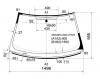 XYG MONDEO-2000 LFW/X Стекло лобовое в клей FORD MONDEO 00-07 4/5D HBK/WGN