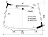 XYG N84W-R LFW/X Стекло лобовое в клей MITSUBISHI CHARIOT GRANDIS WAGON 97-