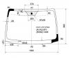 XYG NI-E11-VCP LFW/X Стекло лобовое в клей NISSAN NOTE 2005-