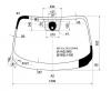 XYG NI-F15-L-VCS LFW/X Стекло лобовое в клей NISSAN JUKE 2011-
