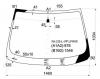 XYG NI-J32-L-VP LFW/X Стекло лобовое в клей NISSAN TEANA 08-