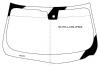 XYG NI-Y51-L-VCS LFW/X Стекло лобовое в клей NISSAN FUGA Y51/INFINITI M35/M45 SED 2011-
