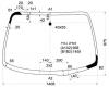XYG P12-L LFW/X Стекло лобовое в клей NISSAN PRIMERA 01- 4/5D HBK/WGN
