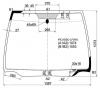 XYG PICASSO LFW/X Стекло лобовое в клей CITROEN XSARA PICASSO 99-06