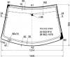 XYG POLO-02 LFW/X Стекло лобовое в клей VOLKSWAGEN POLO 3D/5D HBK 2001-