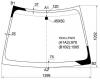 XYG PZ44 LFW/X Стекло лобовое в клей MITSUBISHI COLT NEW 5D HB 2002-