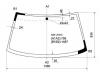 XYG R20 LFW/X Стекло лобовое в клей NISSAN TERRANO II/ MISTRAL/FORD MAVERICK 93-98 3/5D