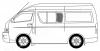XYG RH200-4D/5D-R SF/LH3/X Стекло кузова переднее левое N3 TOYOTA HIACE/QUANTUM VAN 4/5D(STANDARD)2005-