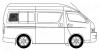 XYG RH200-4D/5D-R SR/RH3/X Стекло кузова среднее правое N3 TOYOTA HIACE/QUANTUM VAN 4/5D(STANDARD)2005-