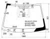 XYG RIO-05-CP LFW/X Стекло лобовое в клей KIA RIO II/(NEW PRIDE) 4D SED/5D HBK 2005-