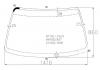 XYG RT190 LFW/X Стекло лобовое в клей TOYOTA CORONA/CALDINA/CARINA E/CORONA SF 92-02 4/5D