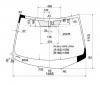 XYG RX-09-L-VCPS LFW/X Стекло лобовое в клей LEXUS RX350/450H 09-