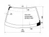 XYG RXO LFW/X Стекло лобовое в клей TOYOTA MARK-II/CHASER HARDTOP 96-01