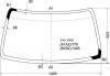 XYG S10 LFW/X Стекло лобовое в клей HONDA CR-V 95-01