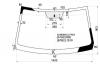 XYG SANDERO LFW/X Стекло лобовое в клей RENAULT SANDERO 5D HBK 08-/RENAULT DUSTER SUV 10-