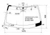 XYG SANTAFE-05-CP-L LFW/X Стекло лобовое в клей HYUNDAI SANTA FE 06-