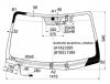 XYG SANTAFE-05-SCPH-L LFW/H/X Стекло лобовое с обогревом щеток в клей HYUNDAI SANTA FE 2006-