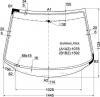 XYG SHARAN LFW/X Стекло лобовое в клей VOLKSWAGEN GALAXY/SHARAN/ALHAMB 5D WAGON 95-