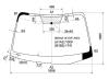 XYG SIENNA-10-VCP LFW/X Стекло лобовое в клей TOYOTA SIENNA III 10-