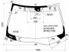 XYG SJA-L-VCPS LFW/X Стекло лобовое в клей HONDA LEGEND 04-/ACURA RL 05-