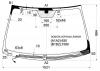 XYG SONATA-VCPH-04 LFW/H/X Стекло  лобовое  с  обогревом  щеток  в  клей  HYUNDAI  SONATA  NF  V  2004-2010