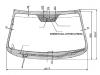 XYG SORENTO-09-L-VCPSSH LFW/H Стекло лобовое с обогревом щеток в клей KIA SORENTO II 09-