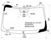 XYG SPORTAGE-10-L-VP LFW/X Стекло лобовое в клей KIA SPORTAGE III 10-