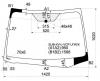 XYG SUB-XV-L-VCP LFW/X Стекло лобовое в клей  SUBARU XV 12-