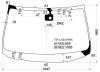 XYG T31-L-CS LFW/X Стекло лобовое в клей NISSAN  X-TRAIL 07-