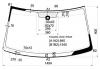 XYG TIGUAN-VCS LFW/X Стекло лобовое в клей VOLKSWAGEN TIGUAN 2007-