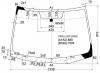 XYG TIIDA-L-VCP LFW/X Стекло  лобовое  в  клей  NISSAN  TIIDA  2004-  4/5D