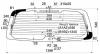 XYG TRAJET RW/H/X Стекло заднее (крышка багажника) с обогревом HYUNDAI TRAJET 00-08
