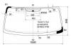 XYG TRANSIT LFW/X Стекло лобовое в клей FORD TRANSIT 86-2000