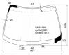 XYG U30-R LFW/X Стекло лобовое в клей NISSAN PRESAGE/BASSARA 98-03
