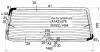 XYG VW-T5-1H RW/H/X Стекло заднее (крышка багажника) с обогревом VOLKSWAGEN TRANSPORTER T5 2003-