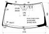 XYG W164-YVCSP LFW/X Стекло  лобовое  в  клей  MERCEDES-BENZ  ML-CLASS  W164  2005-/GL-CLASS  X164  2006-