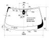 XYG X5-06-VCS LFW/X Стекло лобовое в клей BMW X5 E70 07-