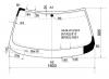 XYG X5-06-VP LFW/X Стекло лобовое в клей BMW X5 E70 2007-
