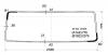 XYG XF105 LFW/X Стекло лобовое DAF XF105 2006-