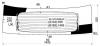 XYG XL7-07 RW/H/X Стекло заднее (крышка багажника) с обогревом SUZUKI XL7  2007-