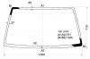 XYG Y001 LFW/X Стекло лобовое в клей SUZUKI ESCUDO/VITARA 89-/SIDEKICK JEEP V/CHEVROLET TRACKER 4D UTILITY 89-97