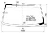 XYG YK2 LFW/X Стекло лобовое в клей SUZUKI WAGON R/SOLIO 2000-/OPEL AGILA MPV 1999-