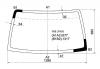 XYG YR6 LFW/X Стекло лобовое в клей SUZUKI JIMNY WIDE 3-DOOR 98-