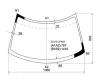XYG ZC11S LFW/X Стекло лобовое в клей SUZUKI SWIFT 2004-