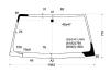XYG ZN215-VP LFW/X Стекло лобовое в клей TOYOTA HILUX PICK-UP CAB 2004-/FORTUNER