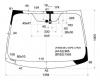 XYG ZVW30-09-L-VCPS LFW/X Стекло лобовое в клей TOYOTA PRIUS 5D HBK 2009- (EUR VERSION)