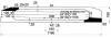 XYG ZVW30-09 RW/D/H/X Стекло заднее (нижняя часть) TOYOTA PRIUS 5D HBK 2009-