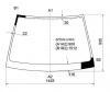 XYG ZZT240 LFW/X Стекло лобовое в клей TOYOTA PREMIO/ALLION 01-07